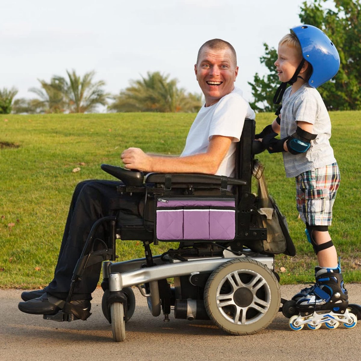 Goedkoopste rolstoel opbergtas - Veilige opbergtas voor rolstoelen, mobiliteitshulp rolstoelaccessoires tas voor ouderen senioren