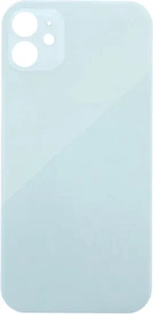 Voor iPhone 12 mini Achterkant Glas Behuizing Wit