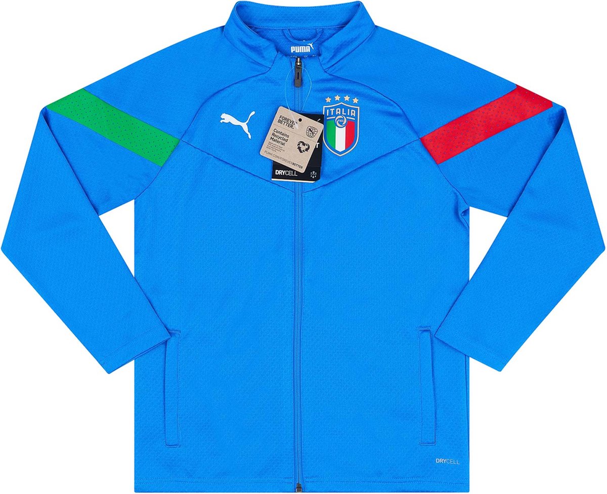 Italie Puma Training Jacket kids maat 140 leeftijd 9 a 10 jaar 'official item'