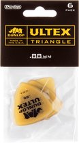 Jim Dunlop - Ultex Triangle - Plectrum - 0.88 mm - 6-pack