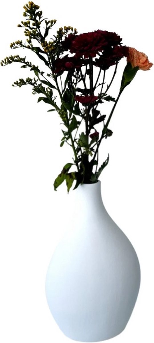 Witte vaas