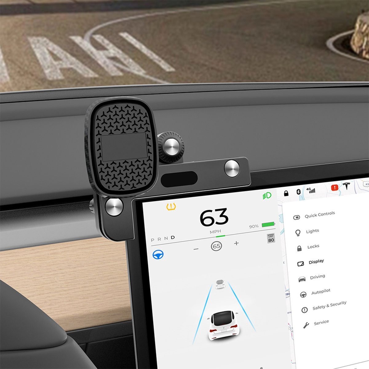 APPS2Car Telefoonhouder Auto, Car Phone Holder Zuignap met Ultra Sticky