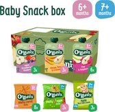 Organix Bébé Snack Box - Dès 6 mois - Bio - 24 pièces - Snacks and Pinch fruit