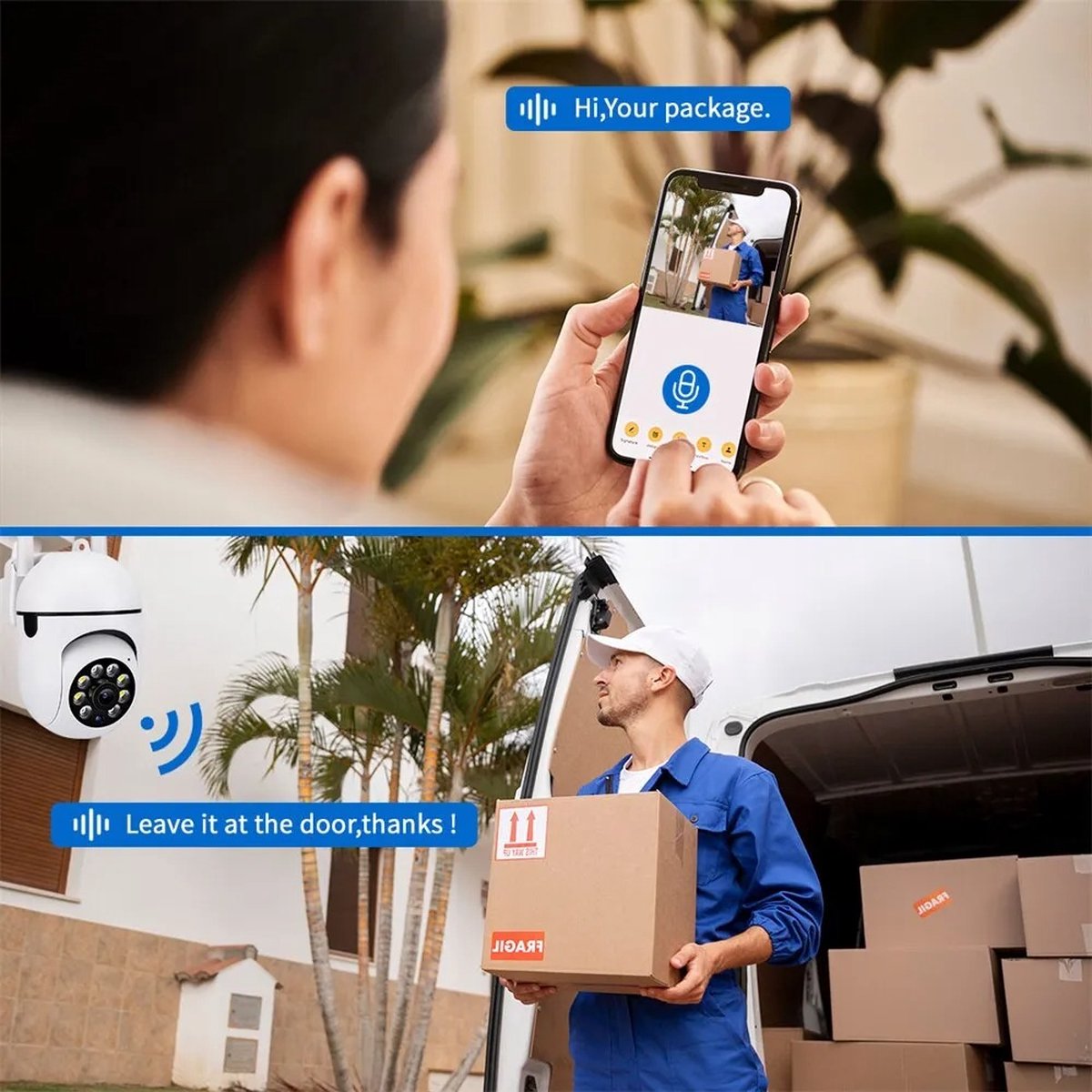 AG Commerce Draadloze Beveiligingscamera 5MP met Nachtzicht - afbeelding 3