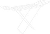 BRASQ Droogrek Staand - 18 meter drooglengte - Wasrek inklapbaar - Droogrek wit - Droogrekken - 182x55x100 cm