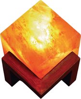 Everrest The Cube - B Stock - Zoutlamp - 2.5KG - Himalayazout - Zoutlamp Nachtlampje