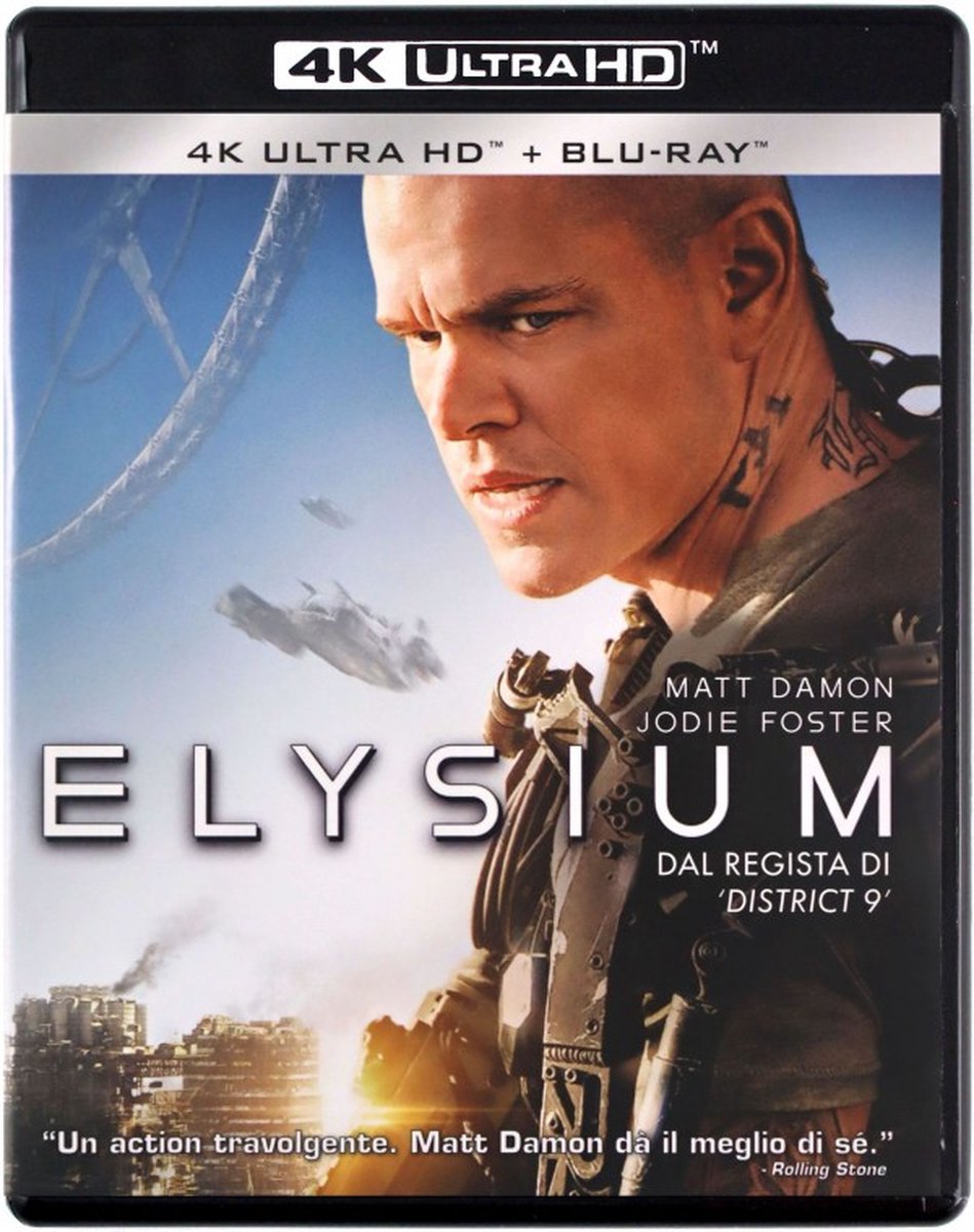Elysium [Blu-Ray 4K]+[Blu-Ray]-