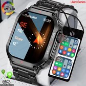 Nieuwe Luxe Outdoor Smart Watch Mannen 1.95 "Scherm Ip68 Waterdichte Horloges Bluetooth Call Smartwatch Gps Motion Traject Voor Android IOS 2024 Model