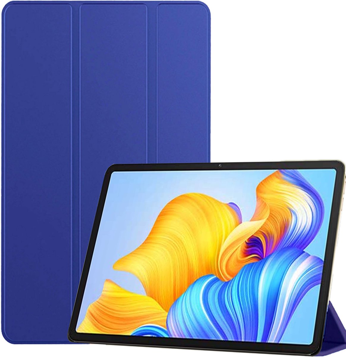 Tablet Hoes geschikt voor Honor Pad 8 – Extreme Shock Hoesje Cover - Blauw
