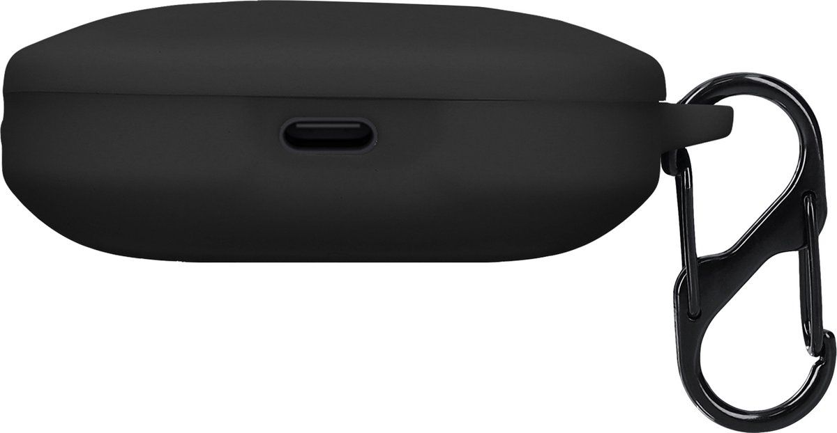 kwmobile cover voor oordopjes case - geschikt voor Xiaomi Redmi Buds 5 - Trendy beschermhoes draadloze oordopjes in zwart