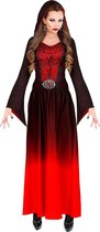 WIDMANN - Rode gothic dame vampier vermomming - L