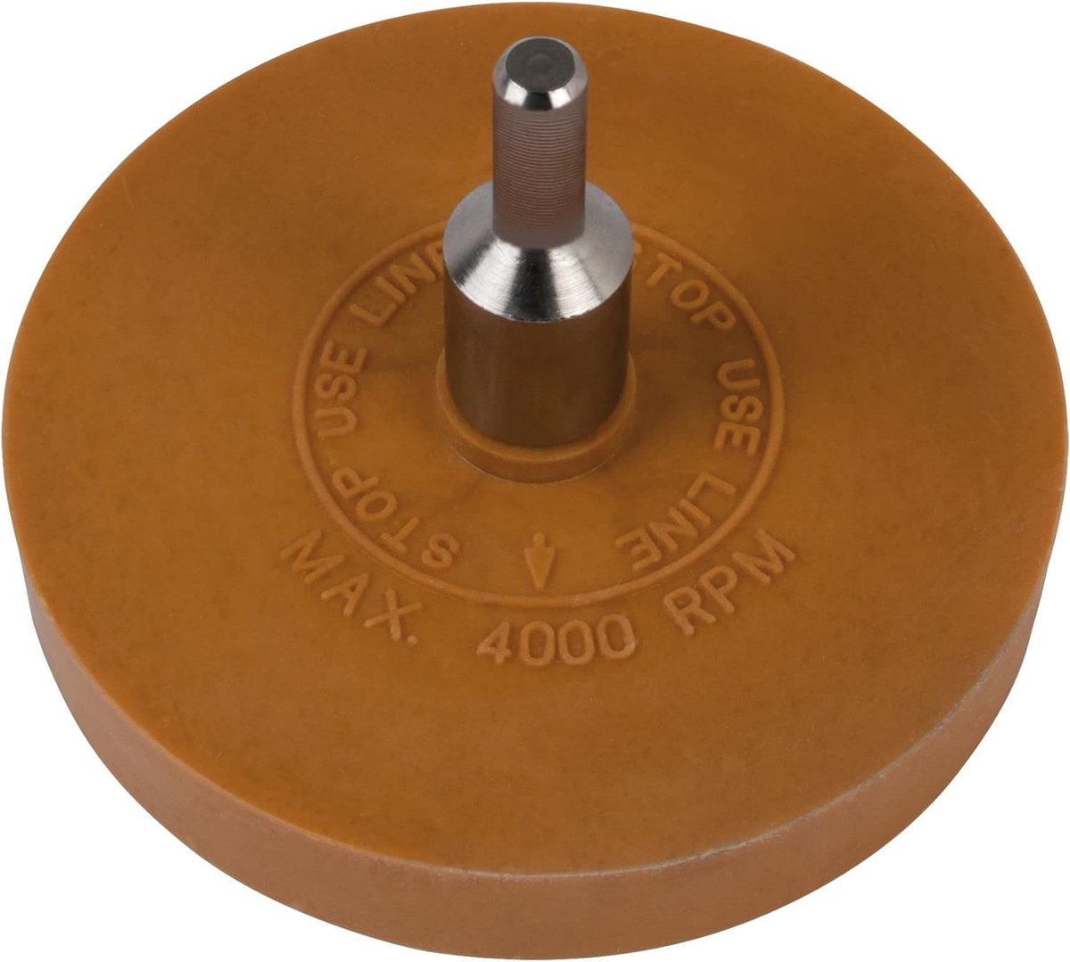 SW-Stahl 94857L gumschijf, 90 mm I foliegum met adapter I gum voor accuschroevendraaier I gumschijfboor I lakgum auto I lijmverwijderaar autolak