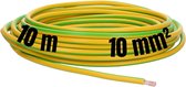 10 meter Lapp 4520005 H07V-K 10 mm² groen-geel I aardkabel I bedradingsleiding I flexibele aderleiding I PVC enkeladerig I meeraderig 10mm2 I bedrading