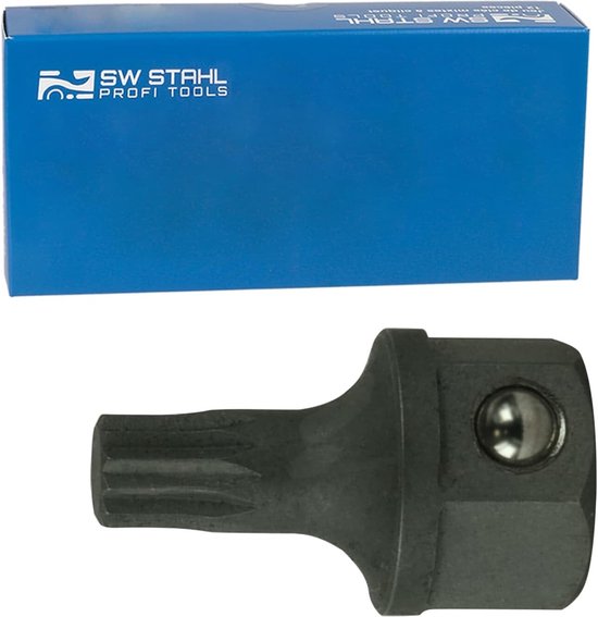 SW-Stahl Spline Bit Impact 05210L – M8 X 100 Mm, 1/2” Drive For Impact Wrench
