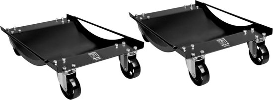 SW-Stahl 20724L Conteneur de manœuvre, pneus jusqu'à 380 mm, 2 pièces I aide à la manœuvre Mover I voiture-cric de manœuvre I voiture-scooter de manœuvre I cric compact I cric de manœuvre