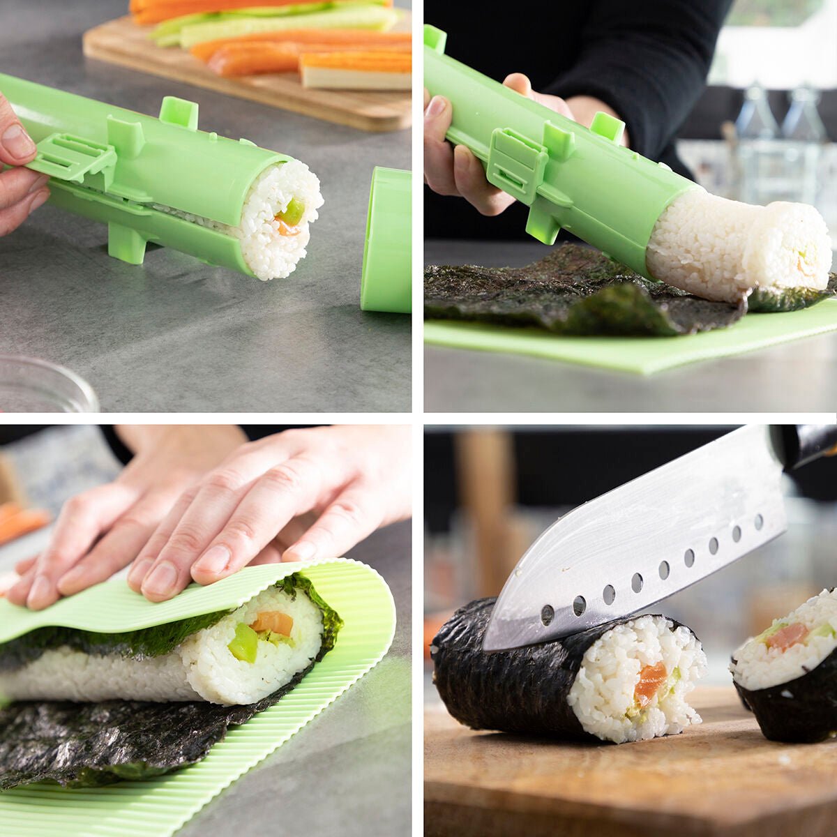 InnovaGoods Sushi Maker Set - Groen