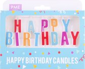 PME - Kaarsjes - Happy Birthday - Losse Letters