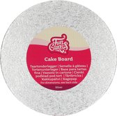 FunCakes Cake Board Rond - Zilver - Ø17,5 cm - Taartonderlegger - Taartkarton