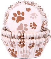 House of Marie Gobelets Paw Control marron