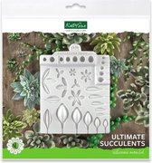 Katy Sue - Ultimate Succulents - Siliconen mal voor het maken van vetplantjes van diverse pasta's