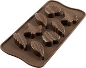 Silikomart Chocolade Mal voor Bladeren