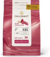 Callebaut Chocolade Callets - Ruby - 2,5 kg