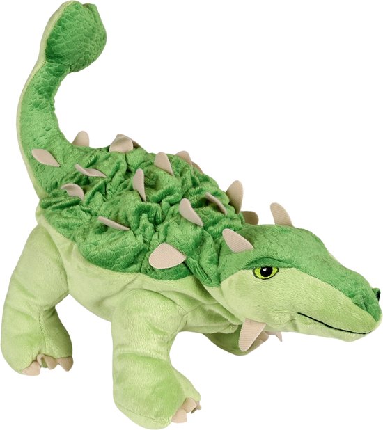 JÄTTELIK Knuffel/Mascotte Dinosaurus in Ei - Ankylosaurus 37 cm