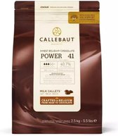 Callebaut Power41 Couverture Melk Chocolade Callets 2.5kg