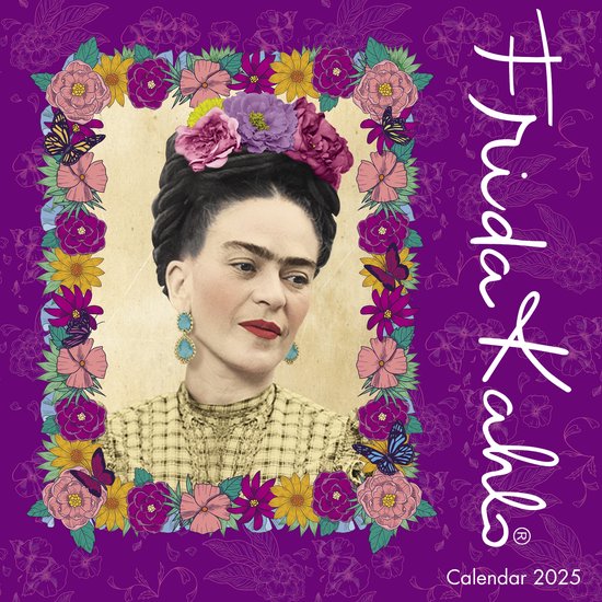 Frida Kahlo Wall Calendar 2025 (Art Calendar) 9781835620373 Boeken