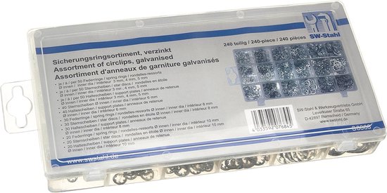 Circlips SW-Stahl S8066, galvanisés 720 pièces