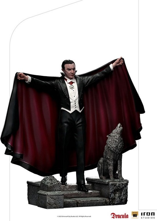 Universal Monsters: Dracula Bela Lugosi Deluxe 1:10 Scale Statue | bol