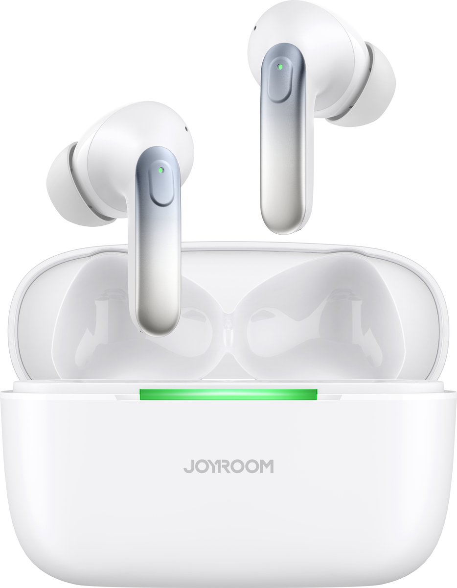 Joyroom Draadloze Oordopjes - Active Noise Cancelling - Bluetooth 5.3 - 24 uur Afspeeltijd - IPX4 Waterdicht - Geschikt voor iPhone en Samsung