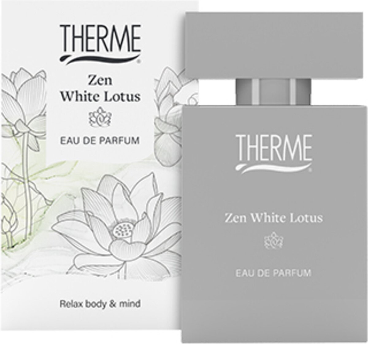 3x Therme Zen White Lotus Eau de Parfum Spray 30 ml