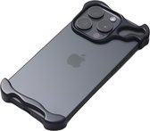 FMF - Bumpercase Voor Iphone - Aluminium - Metaal - Zwart - Iphone 14 PRO