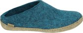 Glerups B-06-00 - Heren pantoffels - Kleur: Blauw - Maat: 45