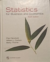 Statistics for Business an Economics