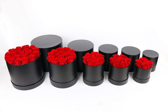 Flowerbox - Geconserveerde roos - 'Voor altijd' roos - Eeuwige roos - Langdurige roos - Valentijn - Cadeau box - Giftbox - Valentine gift