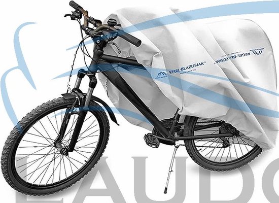 Fietshoes XL cover bescherming tbv fiets met lengte 175-190cm hoogte 100-110cm breedte 60-70cm pasvorm en waterdicht van FIETSHOES — afbeelding 3
