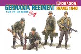 1:35 Dragon 6281 Germania Regiment - France 1940 Plastic Modelbouwpakket