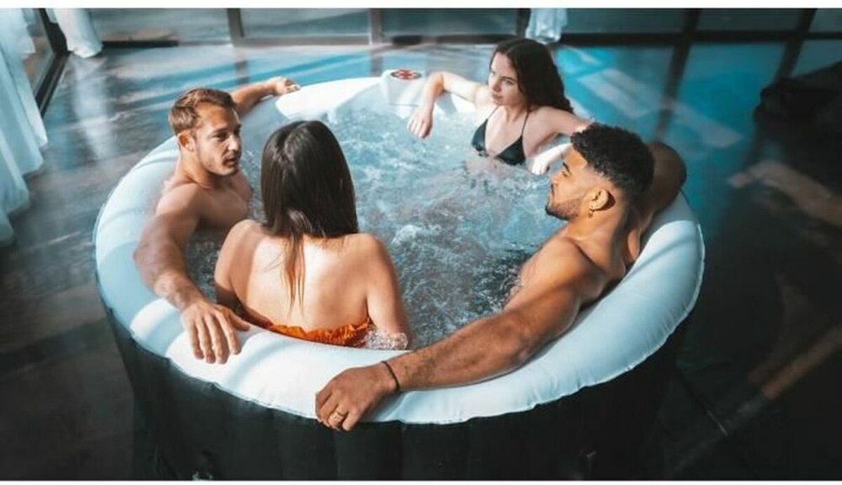 Opblaasspa Sunspa 4 personen - afbeelding 3