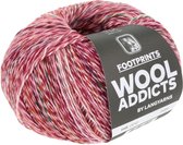 Lang Yarns Wool Addicts Footprints 0012 Rood Roze Mix