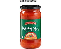 Toresano Pastasaus tradizionale pak 3 x 500 ml
