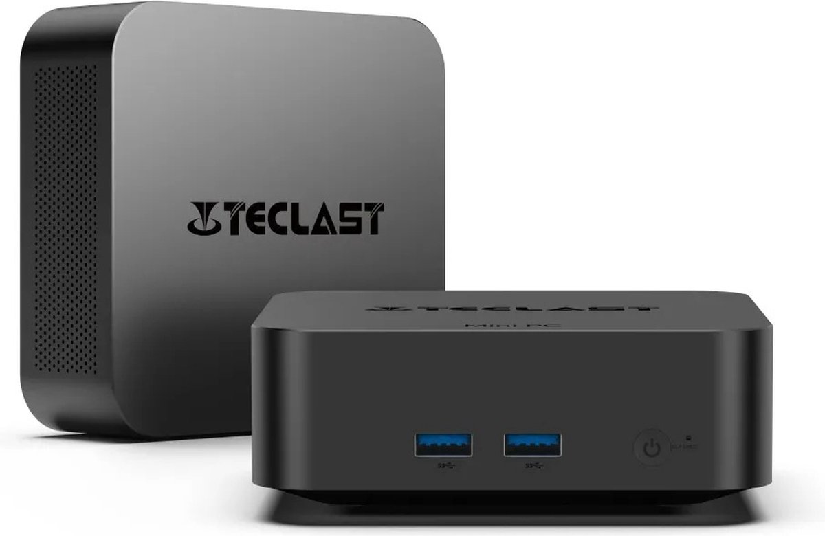 Teclast N20 - Mini PC - Alles in 1 - Windows 11 Pro - Intel Celeron N5095 processor - 16 Gb Ram - 512 Gb RAM - Lichtgewicht