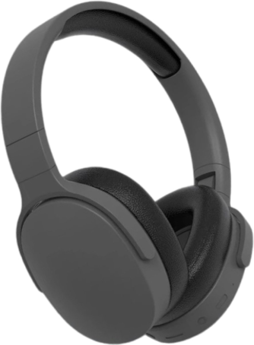 WiREO SoundFlow™ Draadloze over-ear koptelefoon met Noise Cancelling - Opvouwbaar - Lange batterijduur - Zwart