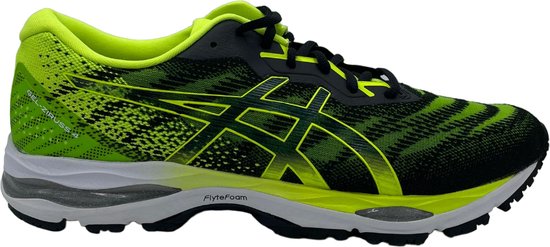 Asics Gel ziruss 4 - Black/Hazard Green - maat 48