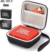 Hard Cover Opberghoes Voor JBL Go 1/2 - Beschermhoes Travel Case Hoes Zwart | Gratis Verzending