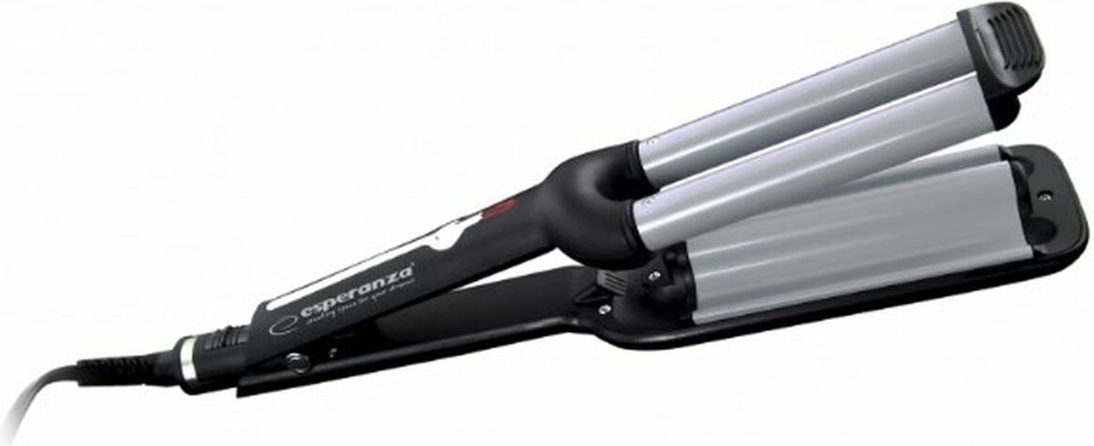 Esperanza EBL013 haarstyler Krultang Zwart, Zilver 1,8 m 55 W