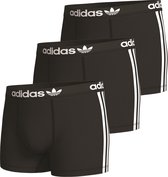 Adidas Originals Trunk (3PK) Caleçons pour hommes - noir - Taille M