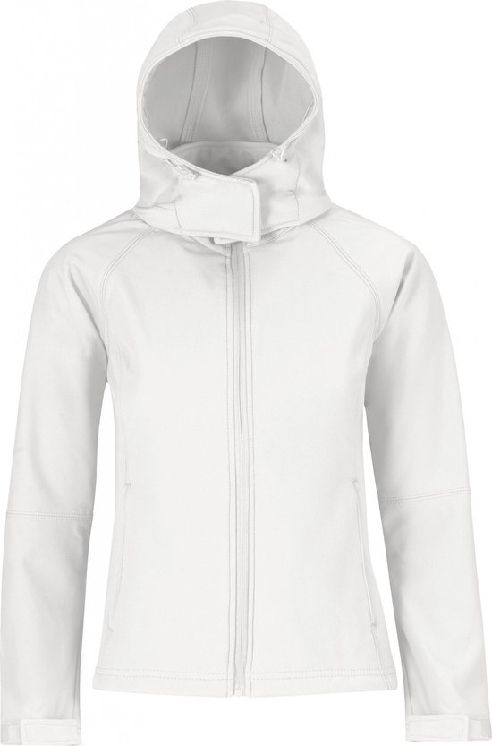 Regenjas dames fiets lang, regenparka dames waterdicht ademend-regenmantel gevoerd functionele jas 3-in-1 grote maat overgangsjas outdoor softshell-jas fietsjas-windjack, paars, S