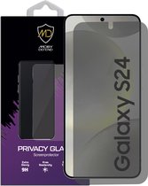 MobyDefend Samsung Galaxy S24 Screenprotector - HD Privacy Glass Screensaver - Glasplaatje Geschikt Voor Samsung Galaxy S24
